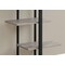 Monarch Specialties Bookshelf, Bookcase, Etagere, 5 Tier, 60"H, Office, Bedroom, Metal, Laminate, Brown, Black I 7232 - alternate 5
